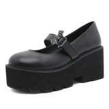 black shoes