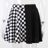 Black and white
